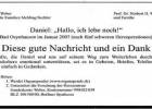 Anzeige im Tagesspiegel